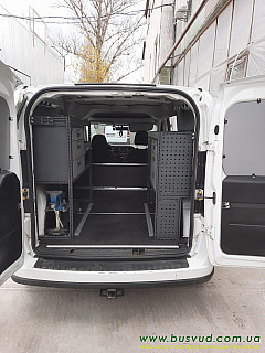 Doblo RAM переоборудование грузового отсека Киев