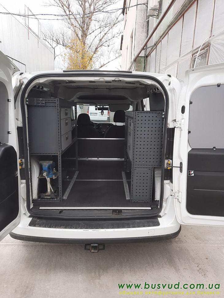 Doblo RAM переоборудование грузового отсека Киев