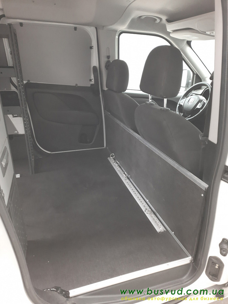 Doblo RAM переоборудование грузового отсека для бизнеса