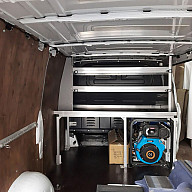 Mercedes Vito L2 (стеллаж под компрессор)