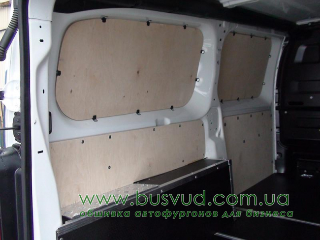 Обшивка стен фургона Citroen Jumpy L2H1
