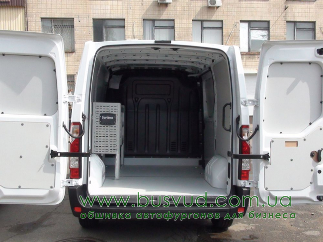 Обшивка стен фургона Opel Movano L1H1