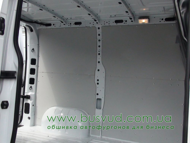 Обшивка стен фургона Opel Movano L1H1