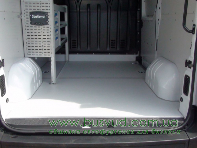 Обшивка стен фургона Opel Movano L1H1