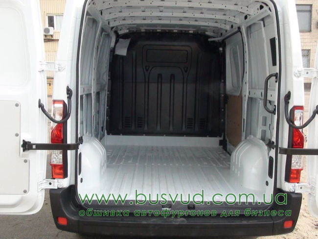 Обшивка стен фургона Opel Movano L1H1