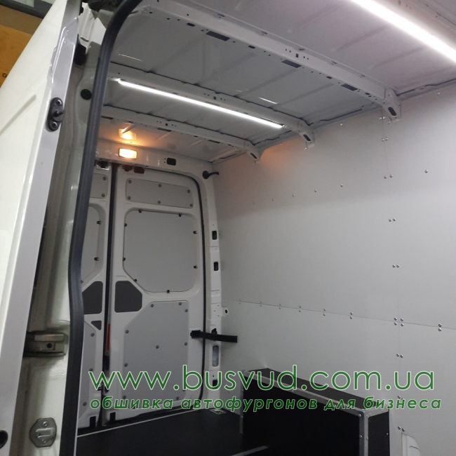 Обшивка стен фургона Volkswagen Crafter new L3 Обшивка стен фургона Volkswagen Crafter new L3