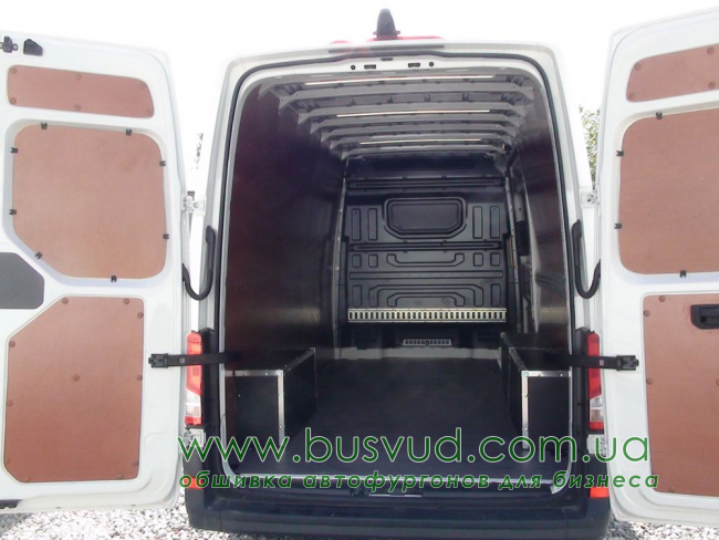 Обшивка стен фургона Volkswagen Crafter new L4 Обшивка стен фургона Volkswagen Crafter new L4