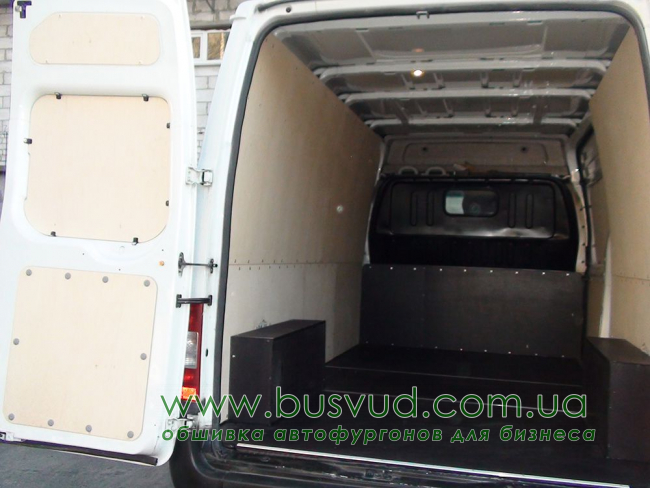 Обшивка стен фургона Ford Transit 2T L3H2