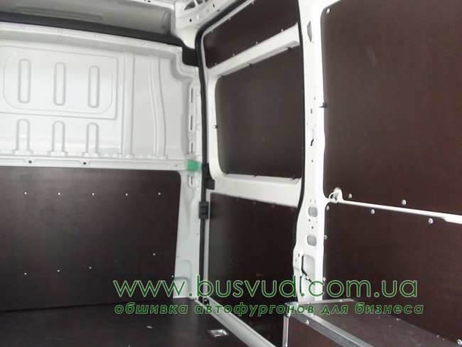 Обшивка стен фургона Citroen Jumper L2H2 Обшивка стен фургона Citroen Jumper L2H2
