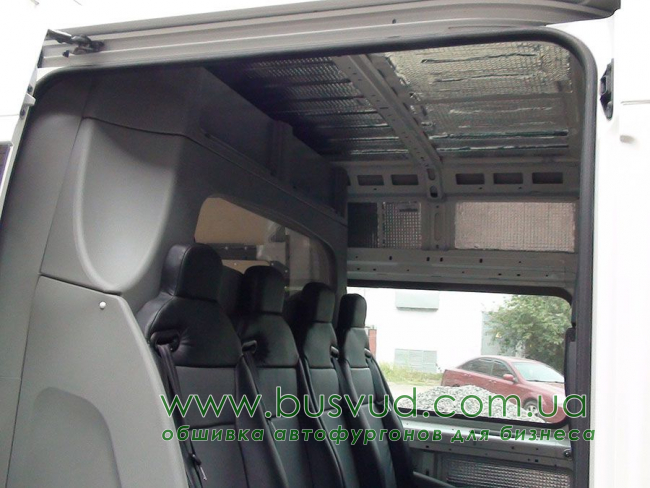 Обшивка стен фургона Citroen Jumper L3H2