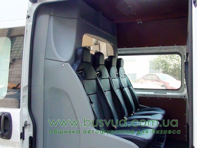 Обшивка стен фургона Citroen Jumper L3H2