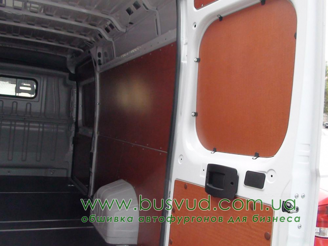 Обшивка стен фургона Citroen Jumper L4H3