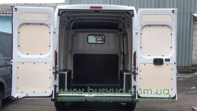 Обшивка стен фургона Fiat Ducato L1H1