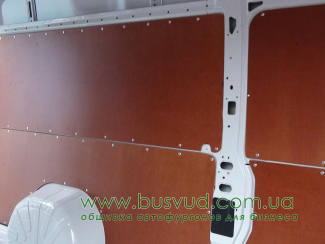 Обшивка стен фургона Fiat Ducato L4H2