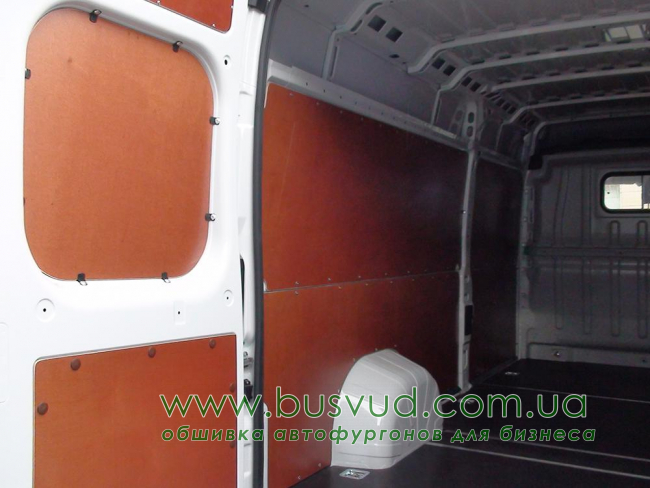 Обшивка стен фургона Fiat Ducato L4H2