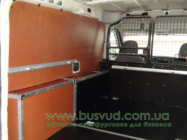 Обшивка стен фургона Doblo Cargo New L2H1 Обшивка стен фургона Doblo Cargo New L2H1