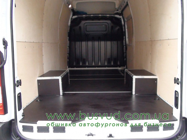 Обшивка стен фургона Renault Master L4H3