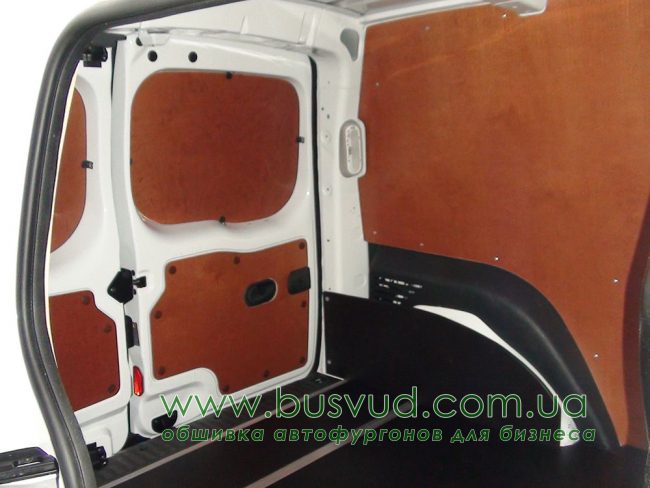Обшивка стен фургона Renault Kengoo L1