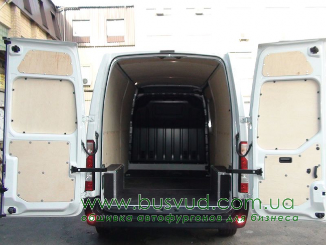 Обшивка стен фургона Opel Movano L3H2