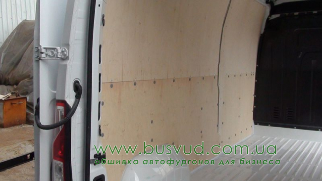 Обшивка стен фургона Opel Movano L3H2