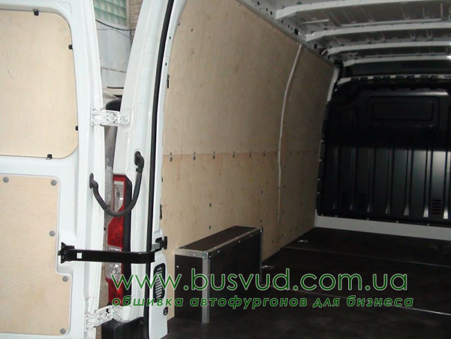 Обшивка стен фургона Opel Movano L3H2