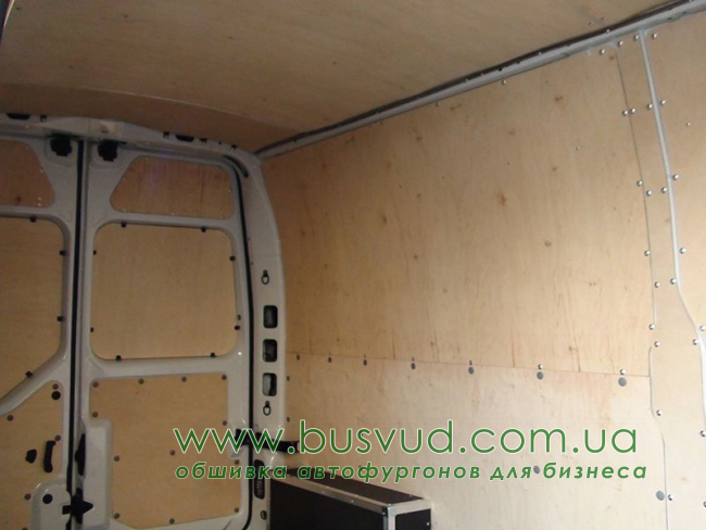 Обшивка стен фургона Opel Movano L3H2