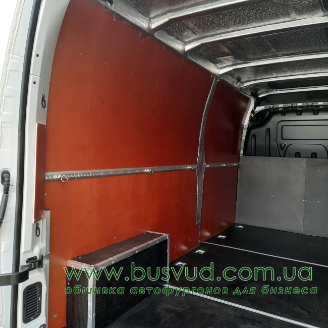 Обшивка стен фургона Opel Movano L3H2