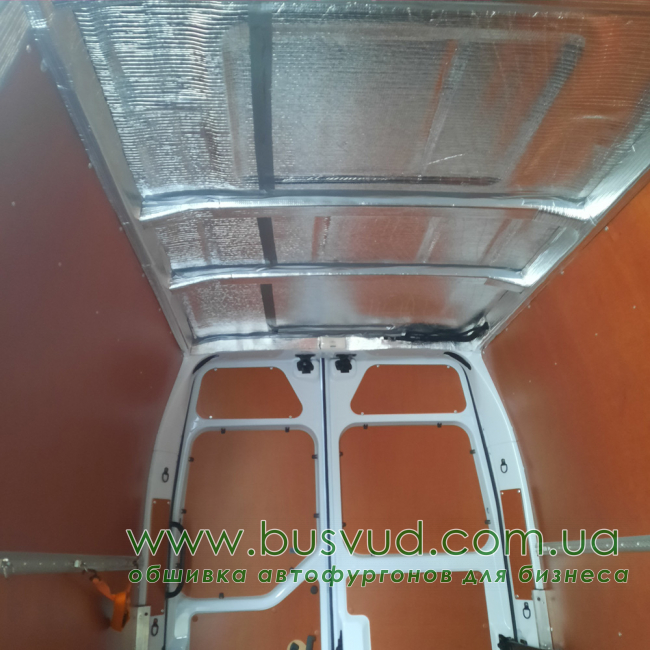 Обшивка стен фургона Opel Movano L3H2