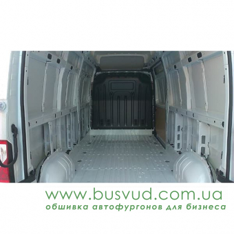 Обшивка стен фургона Opel Movano L4H2 Обшивка стен фургона Opel Movano L4H2