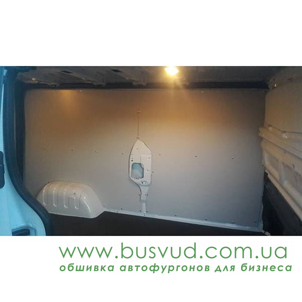 Обшивка стен фургона Opel Vivaro L2H1 Обшивка стен фургона Opel Vivaro L2H1